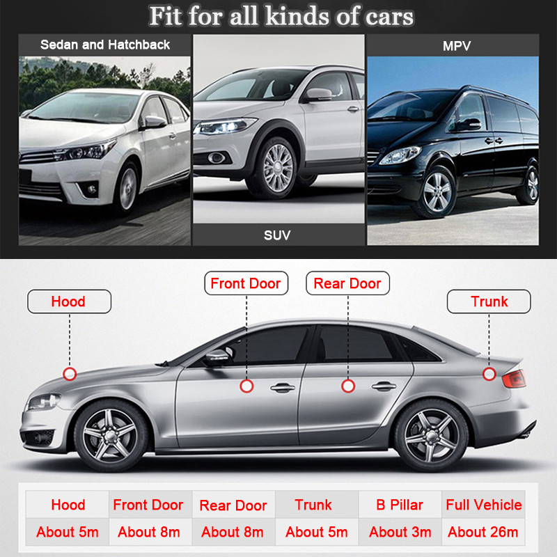 Dizajn automobila 2 metra BZPD tip gumene brtve za automobil zvučna izolacija guma za brtvljenje rubova obloge buke izolacije vrata automobila brtvene trake