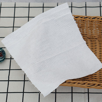 60 листа/ролка Еднократна кърпа за лице Пътни памучни кърпички за грим Почистване на лицето Памук Tissu