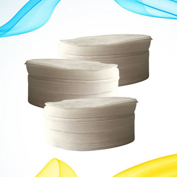 300 τμχ Μη υφασμένα μαξιλαράκια ντεμακιγιάζ Προσώπου και Περιποίησης Δέρματος Υφασμάτινα Επιθέματα Στρογγυλά ντεμακιγιάζ Λευκό (75 cm)