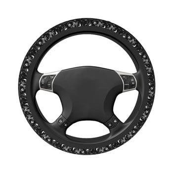 Horror Halloween Steering Wheel Cover 37-38 Universal Pumpkin Ghost Steering Cover Protective Cover Fashion Car-styling