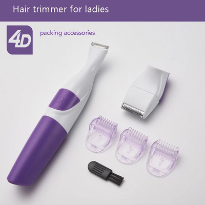 5-IN-1 bikiinijoone trimmer Perfect Precision häbemekarvade eemaldamiseks raseerija naiste pardel Naise näo Bodygroomer naiste raseerimismasin