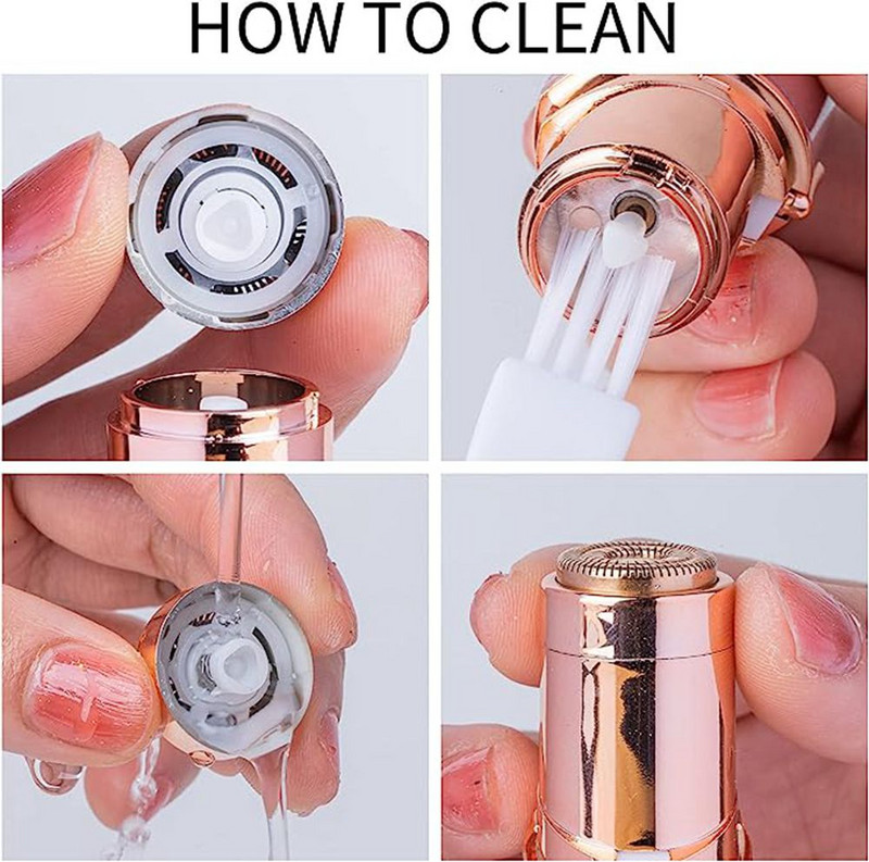 Epilator za uklanjanje dlačica s lica Bezbolni aparat za brijanje lica Električni trimer za uklanjanje dlačica Bikini depilator Stroj za brijanje za žene muškarce