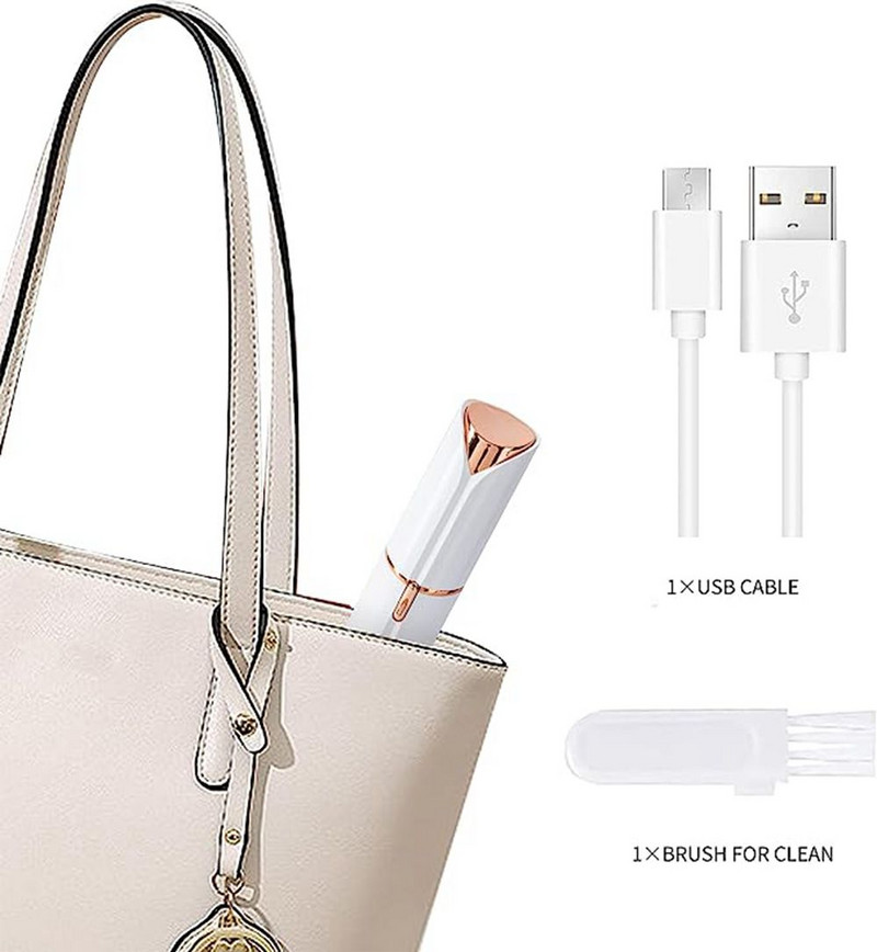 Epilator za uklanjanje dlačica s lica Bezbolni aparat za brijanje lica Električni trimer za uklanjanje dlačica Bikini depilator Stroj za brijanje za žene muškarce