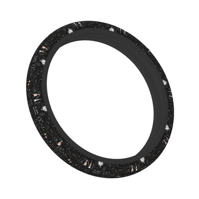 37-38 Navlaka za volan automobila Nevjerojatna kemija Meka biologija Stil automobila Šareni dodaci za automobile