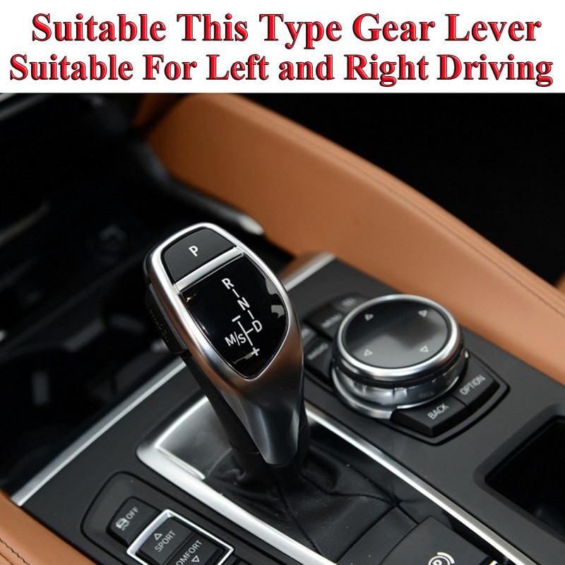 Automobilio perjungimo rankenėlės skydelio pavarų mygtuko dangtelio emblema M efektyvumo lipdukas, skirtas BMW X1 X3 X5 X6 M3 M5 F01 F10 F30 F35 F15 F16 F18