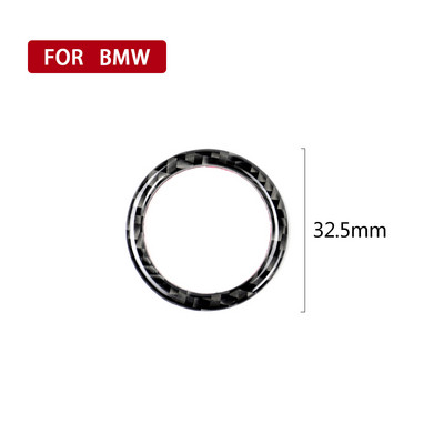 Jaunas viena klikšķa sākuma dekorēšanas apļa uzlīmes Iedarbināšanas dzinēja pogas uzlīme BMW 3. sērijas E90 E92 E93 320i Z4 E89 2009.-2012.