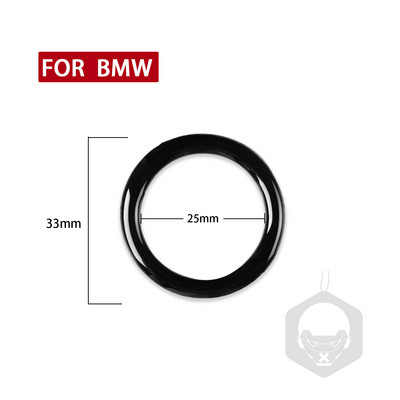 Jaunas viena klikšķa sākuma dekorēšanas apļa uzlīmes Iedarbināšanas dzinēja pogas uzlīme BMW 3. sērijas E90 E92 E93 320i Z4 E89 2009.-2012.