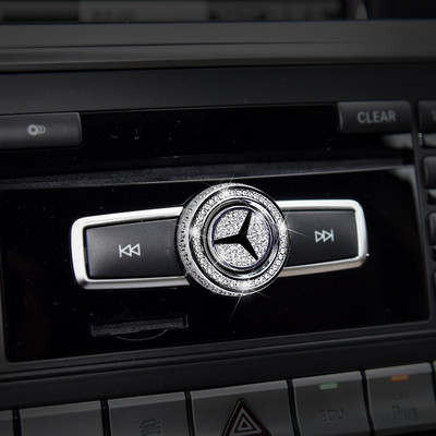 Dodaci za Mercedes Benz Bling Media Control Naljepnice Naljepnice Ukrasni dodaci za unutrašnjost Za gla200CLA220A Grade B200 Poklopac ručke