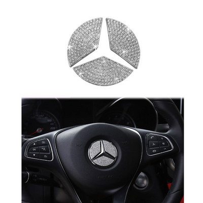 Dodaci za Mercedes Benz Bling Media Control Naljepnice Naljepnice Ukrasni dodaci za unutrašnjost Za gla200CLA220A Grade B200 Poklopac ručke