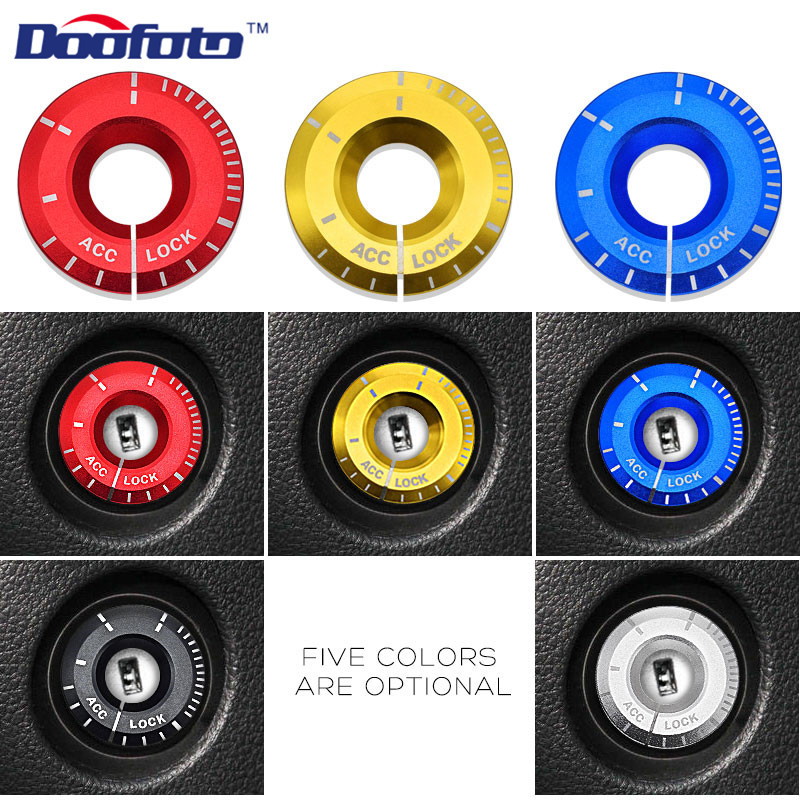 UUS auto mootori käivitus süüte kate Styling Ringhole kleebis Lisatarvikute ümbris Volkswagen Golfi VW Polo Passati jaoks Seat Audi jaoks