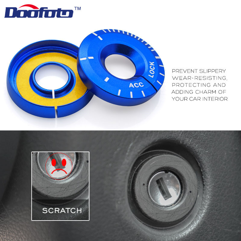 UUS auto mootori käivitus süüte kate Styling Ringhole kleebis Lisatarvikute ümbris Volkswagen Golfi VW Polo Passati jaoks Seat Audi jaoks