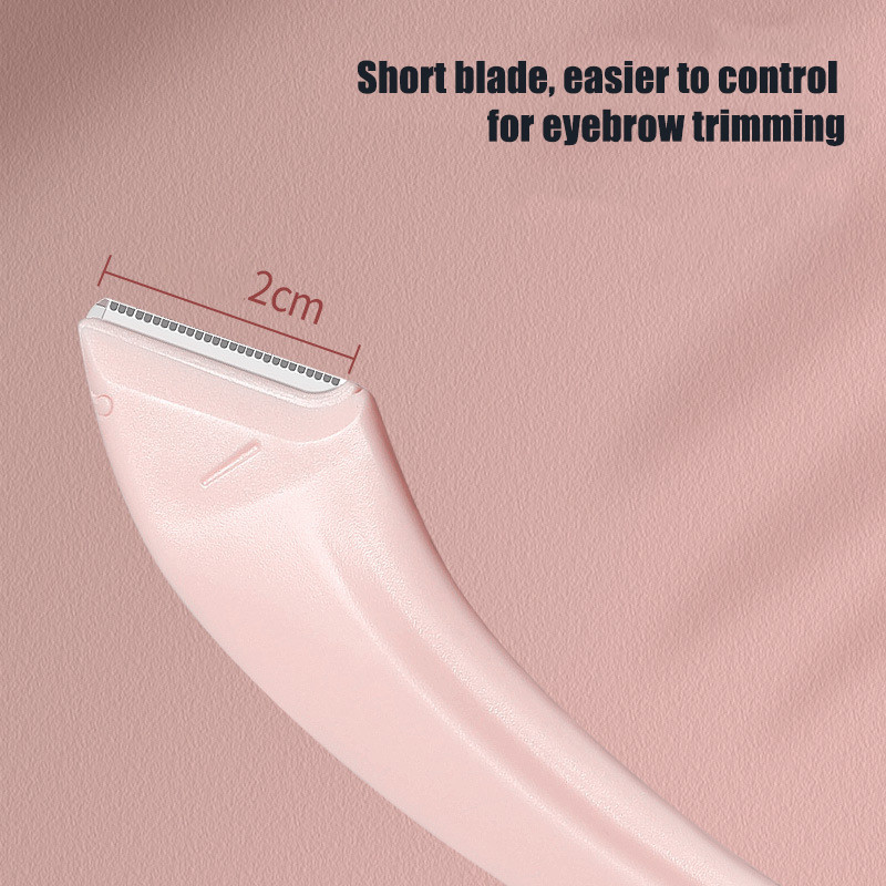 Zakrivljeni trimer za obrve Škare za obrve s češljem Brijač za obrve od nehrđajućeg čelika Škare za kosu Set trimera za obrve Alat za šminkanje