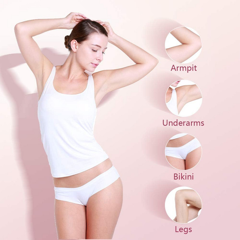 Επαναφορτιζόμενη Lady Shaver Hair Remover Women Razor Ασύρματο μηχάνημα αποτρίχωσης προσώπου Bikini Trimmer Leg Electric Razor