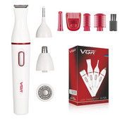 4in1 Bikini Trimmer Kit Precision Facial Electric Remover for Women Ξυριστική μηχανή Micro Epilator Face Body Trim Shave Men