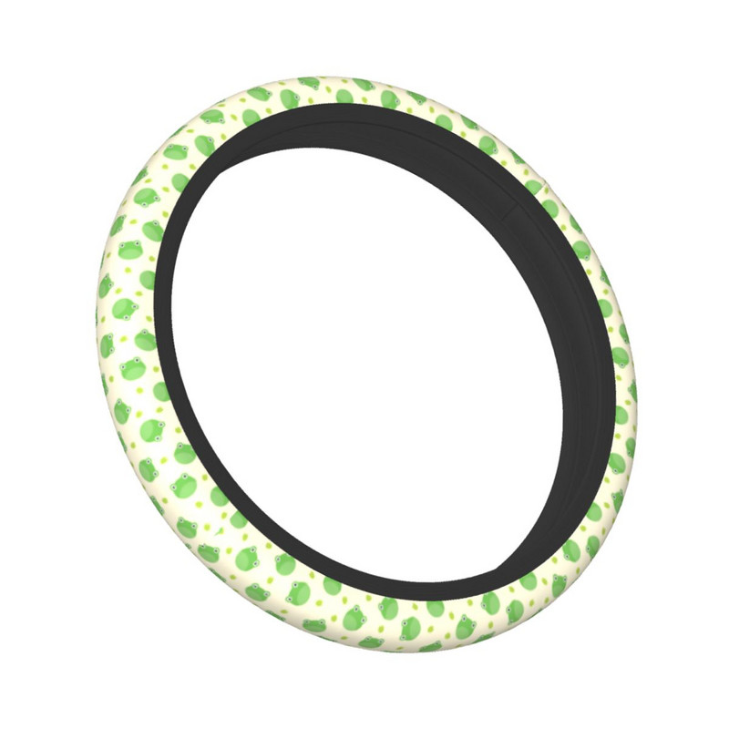 Slatka žaba Navlaka za volan automobila Protuklizna žabica Zaštitna navlaka za volan sa životinjama Dodaci za volan u stilu automobila