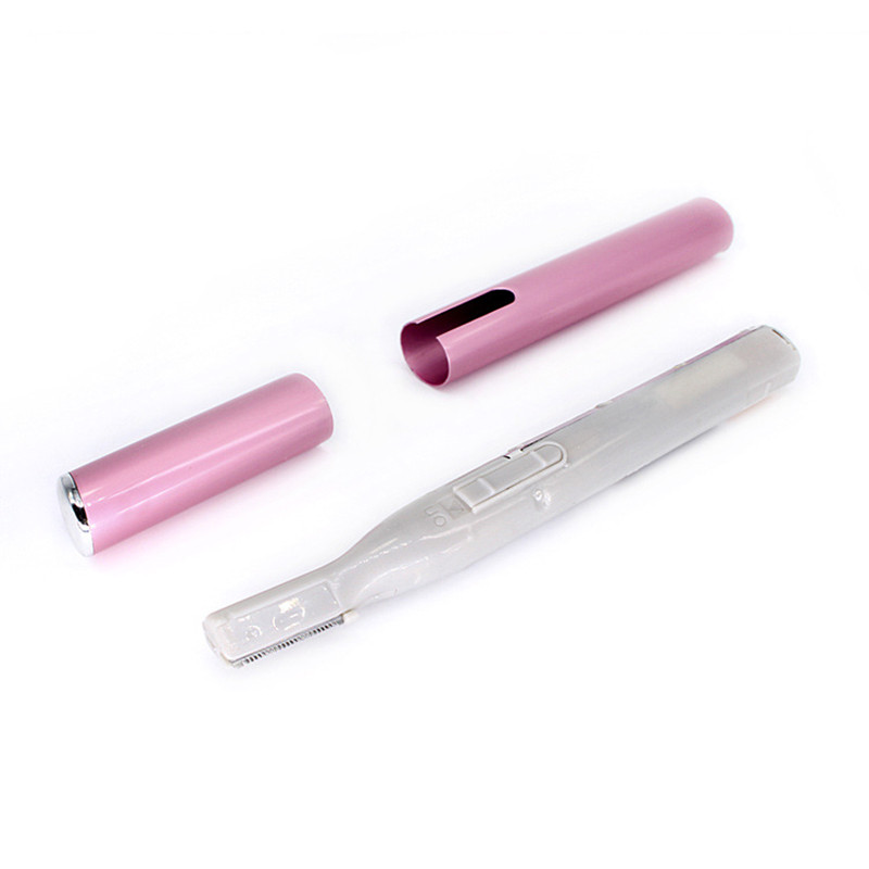 Mini elektriline kulmutrimmer näokulmukäärid juukselõikur Kaasaskantav naiste pardli eemaldaja teraga habemenuga epilaator TSLM1