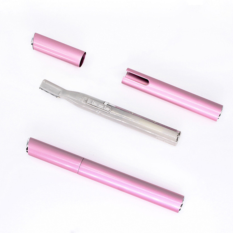 Mini elektriline kulmutrimmer näokulmukäärid juukselõikur Kaasaskantav naiste pardli eemaldaja teraga habemenuga epilaator TSLM1