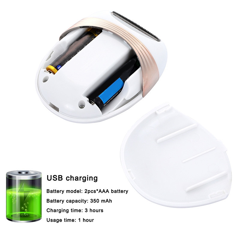 Naiste epilaator keha ja jalgade karvaeemaldus elektriline pardel Laetav naiste pardel Epilaator kaasaskantav trimmer