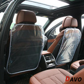 2 kom. Jastučić za naslon autosjedalice PE folija Zaštitna navlaka protiv prljavštine Anti Child Kick Otisci stopala Alati Unutrašnjost automobila Prostirka za sjedalo Dodaci za automobil