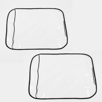 2 kom. Jastučić za naslon autosjedalice PE folija Zaštitna navlaka protiv prljavštine Anti Child Kick Otisci stopala Alati Unutrašnjost automobila Prostirka za sjedalo Dodaci za automobil