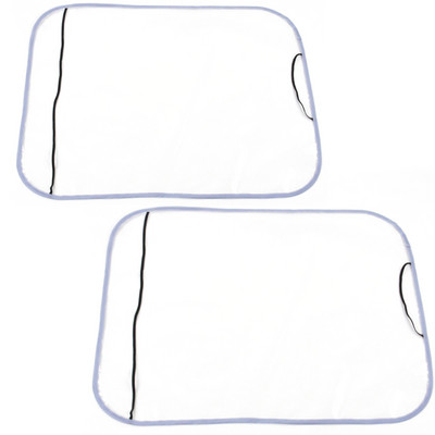 2 kom. Jastučić za naslon autosjedalice PE folija Zaštitna navlaka protiv prljavštine Anti Child Kick Otisci stopala Alati Unutrašnjost automobila Prostirka za sjedalo Dodaci za automobil