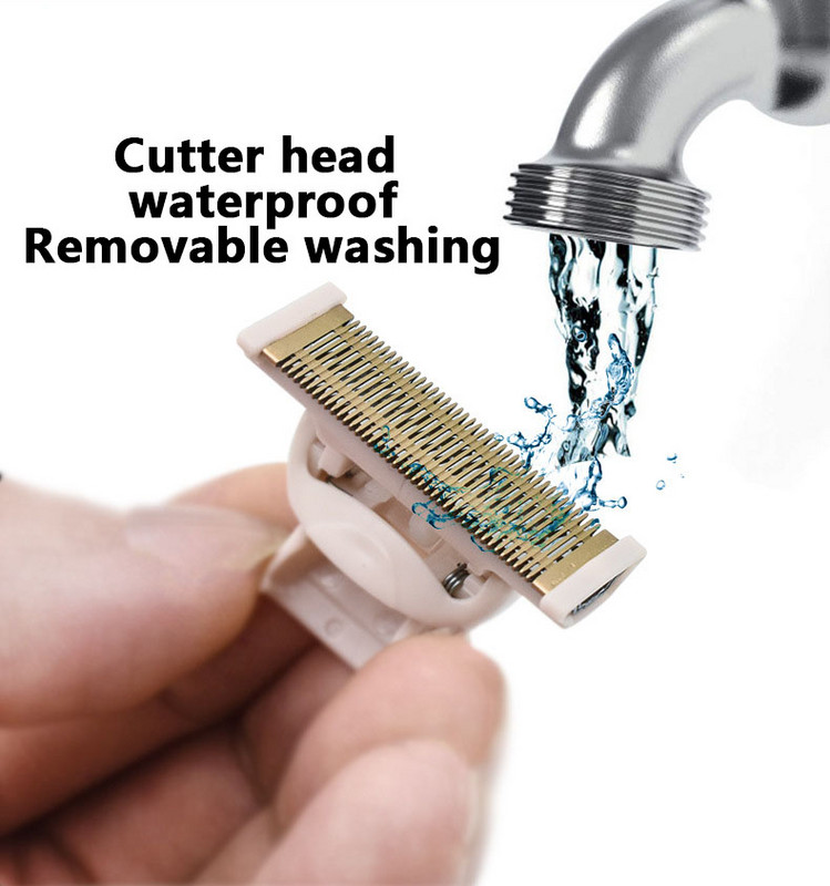 Ženski električni epilator USB punjenje Prijenosni uređaj za uklanjanje dlačica Bikini bezbolni aparat za brijanje za žene Trimer za podrezivanje obrva na licu