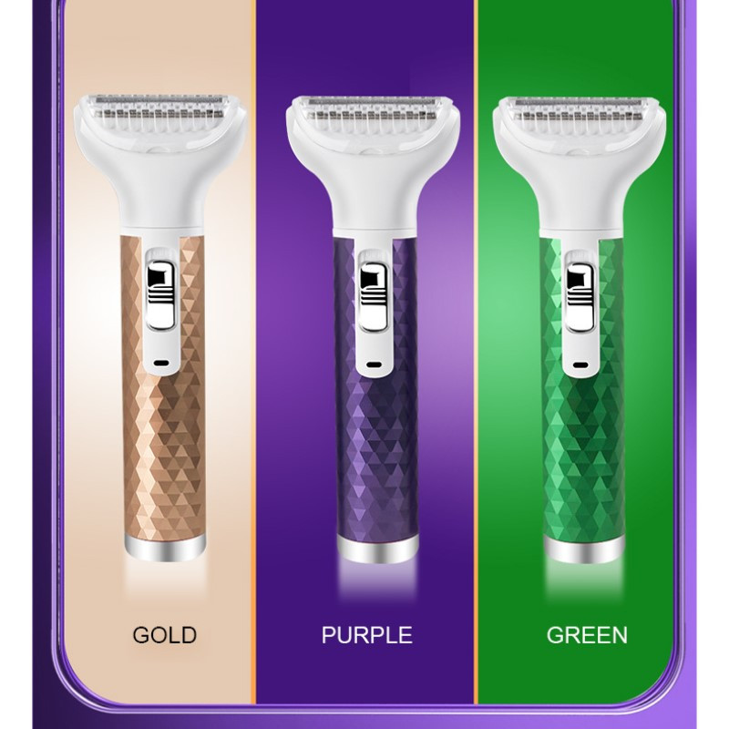 5-ühes elektriline karvaeemaldusepilaator märg ja kuiv naiste pardel, nina juuksefrees, kulmude kujundaja jala kaenlaaluse bikiinitrimmer naiste habemenuga