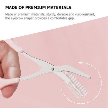 Small Scissors Ανδρικό κιτ περιποίησης Manscaping Brow brow trimmer Comb Trimming Shaper από ανοξείδωτο ατσάλι