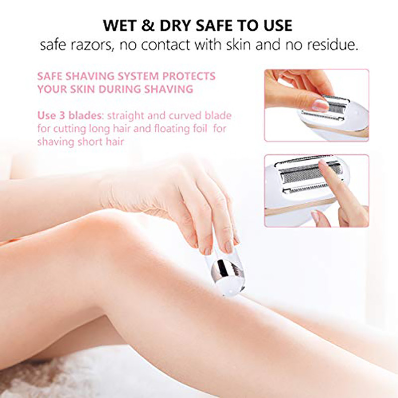 Ηλεκτρική Ξυριστική Γυναικεία ξυριστική μηχανή USB Επαναφορτιζόμενη ξυριστική μηχανή μπικίνι Γυναικεία Σώμα προσώπου Μασχάλη Πόδι Πλάτη Αποτρίχωση συσκευή ξυρίσματος