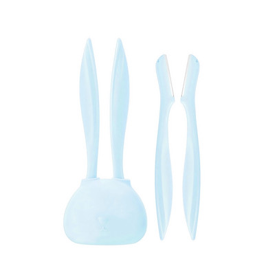 2tk Cute Rabbit Kulme trimmiv raseerija naise pardel Näo-huulepiirkond Jalakarvad koos hoiualusega Meik Ilutööriistad Aksessuaarid