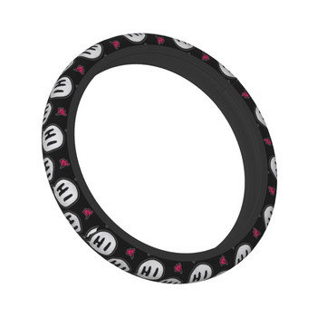 LGBT Heartstoppers Hi Funny Lover Car Steering Wheel Cover 37-38 Universal Anime Yaoi Fashion Auto Decoration Αξεσουάρ αυτοκινήτου