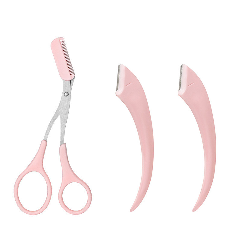 3tk Kulmude trimmer, käärikamm, ripsmete eemaldaja kulmude eemaldaja, karvade eemaldamine.