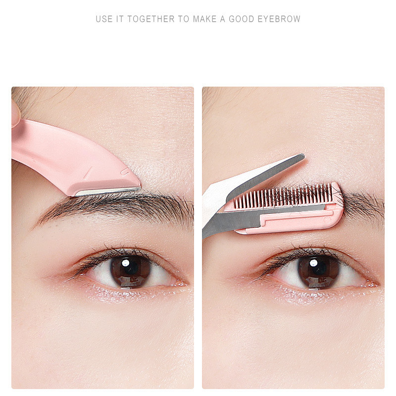 3tk Kulmude trimmer, käärikamm, ripsmete eemaldaja kulmude eemaldaja, karvade eemaldamine.