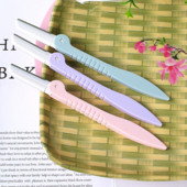 3 tk / komplekt Näo kulmude trimmer habemenuga Juuksed Kaunitar Näo Kulmu Kujundaja Pardel Roostevabast Terasest Meigitööriistad Epilaator