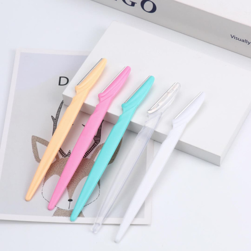 Antakių skustuvo kirpimo mašinėlė veido plaukų šalinimas, saugus skustuvo rinkinys Antakių skustuvo kirpimo mašinėlė Antakių grožio priemonės