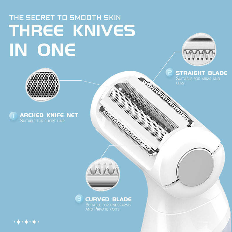 Professzionális arc- és testápoló készlet borotvagép nedves száraz elektromos borotva hátul férfiaknak elektromos borotva szakállszőrvágó