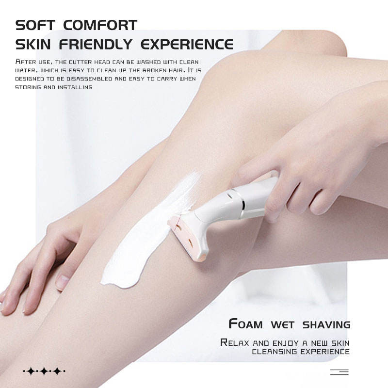 Professzionális arc- és testápoló készlet borotvagép nedves száraz elektromos borotva hátul férfiaknak elektromos borotva szakállszőrvágó