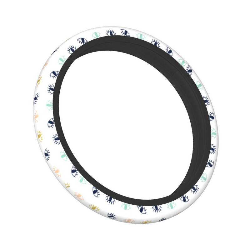 Minimalus skandinaviško stiliaus automobilio vairo dangtelis Blakstiena Blue Eye vairo apsauginis dangtelis Automobilių stiliaus automobilių priedai