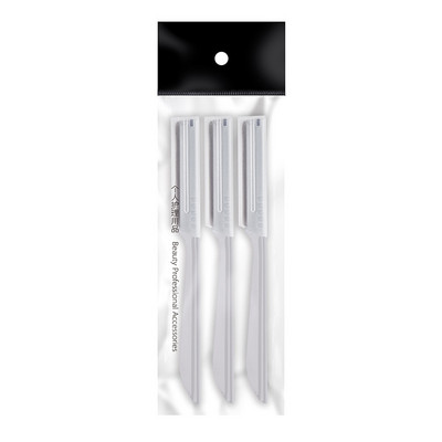 1/3 tk Kulmude Trimmer Kulmude Pardlitera Eye Brow Shaper Face Razor Näokarvade eemaldaja Naistele Ilumeigivahendid