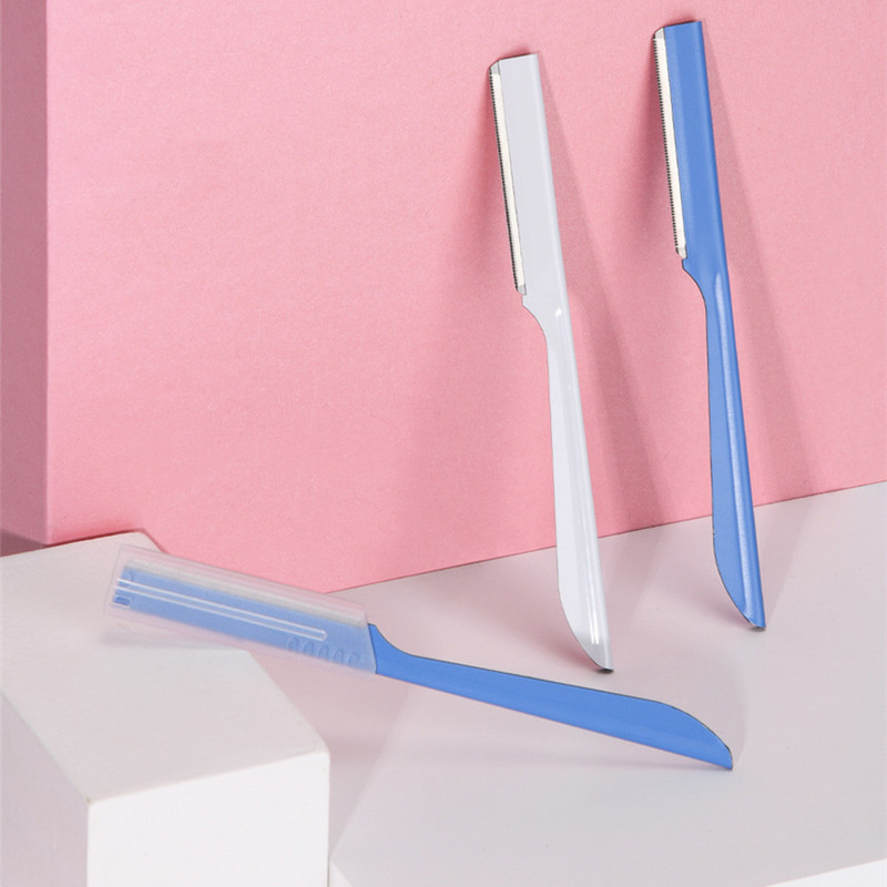 1/3 tk Kulmude Trimmer Kulmude Pardlitera Eye Brow Shaper Face Razor Näokarvade eemaldaja Naistele Ilumeigivahendid