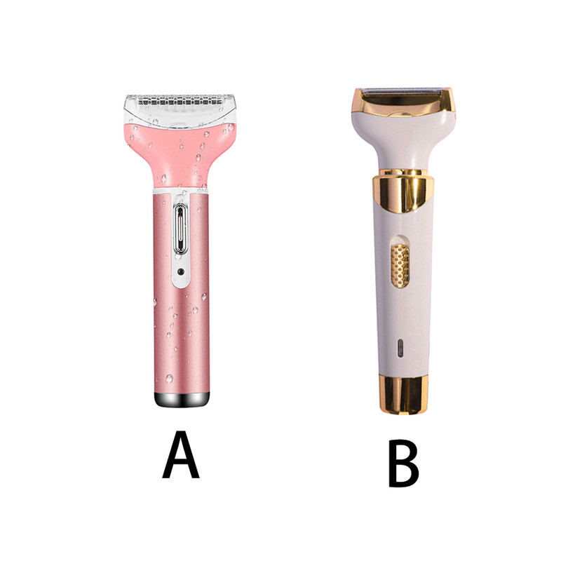 4 viename neskausmingas ABS moterims nešiojamasis skustuvas bikinio kirpėjas plaukų šalinimas elektrinis skustuvas Veidas kūnas šlapias sausas nosis Antakiai ranka koja