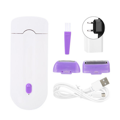 Karvaeemaldusmasin USB-laadimispistik - Kahe kasutusega naiste karvaeemaldustööriistad 100-240 V