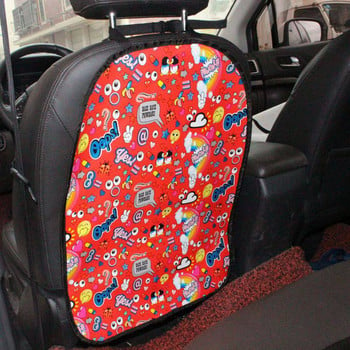 Протектор за облегалката на столчето за кола Penguin Cover for Children Kids Baby Anti Mud Dirt Auto Seat Cover Възглавница Kick Mat Pad Автомобилни аксесоари