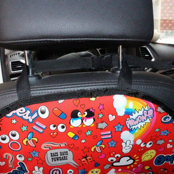 Προστατευτικό πλάτης καθίσματος αυτοκινήτου Κάλυμμα πιγκουίνος για παιδιά Παιδικό κάλυμμα αυτοκινήτου κατά της λάσπης από βρωμιά Μαξιλάρι Kick Mat Pad Αξεσουάρ αυτοκινήτου