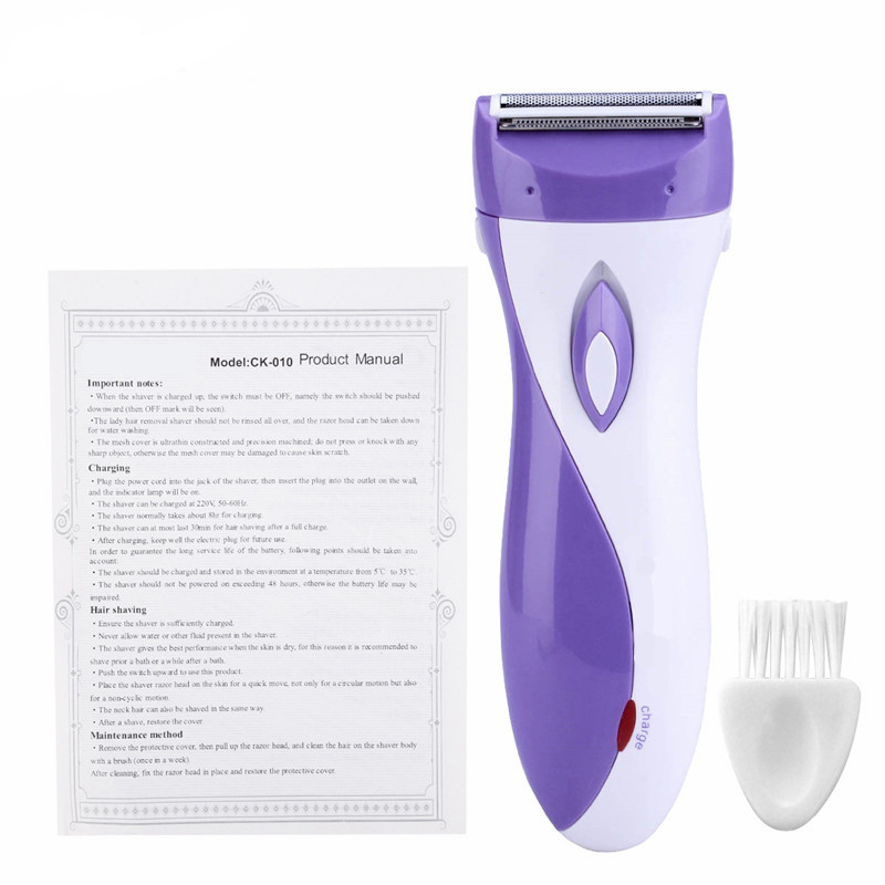 Taaslaetav naiste pardel juuste eemaldaja naiste žileti juhtmeta näokarvade eemaldaja masin bikiinitrimmeriga jalgade elektriline pardel