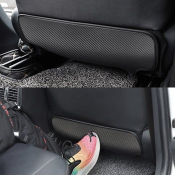 VEHICAR Универсално протекторно покритие за облегалката на седалката 1PC Подложка за възглавници против ритници за Mitsubishi Hyundai Kia K3 Peugeot