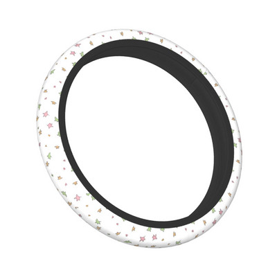 37-38 automobilio vairo dangtelis Heartstopper lapai Lgbt Yaoi elastingi anime pynimai ant vairo dangtelio Automobilio stiliaus