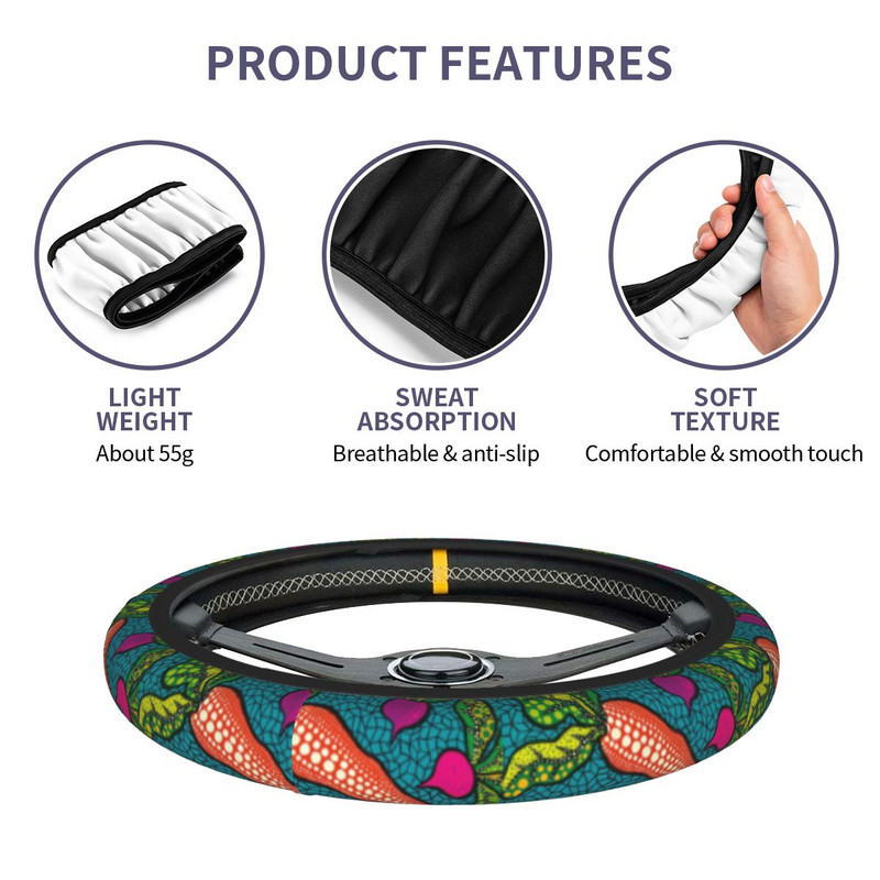 Yayoi Kusama auto rooli kate 38cm libisemisvastane põhjamaise polka esteetiline mood auto stiilis autotarvikud