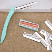 Vastupidav kulmutrimmeri teraga pardel Kaasaskantav näo habemenuga Epileerimine Karvaeemalduslõikurid Ohutus pardel 10 tk Kulmupardlid