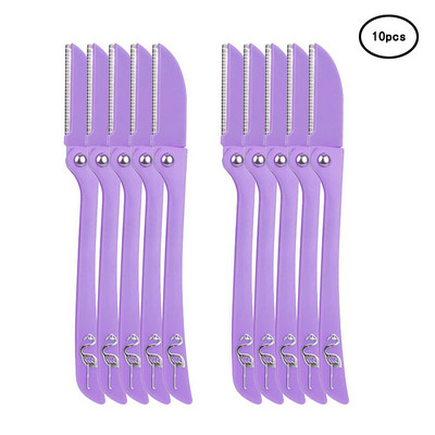 Karsyngirl 5/10 tk kokkupandav kulmude trimmimisnuga algajale naistele kulmude raseerimistera Kulmude raseerimine kriimustusvastane